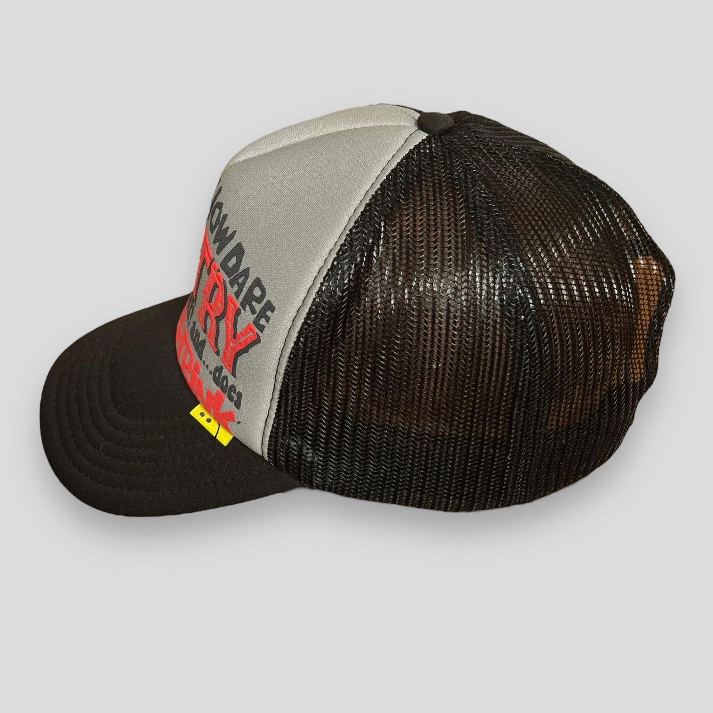 Kapital Laundry Shrink Black / Grey Trucker Hat