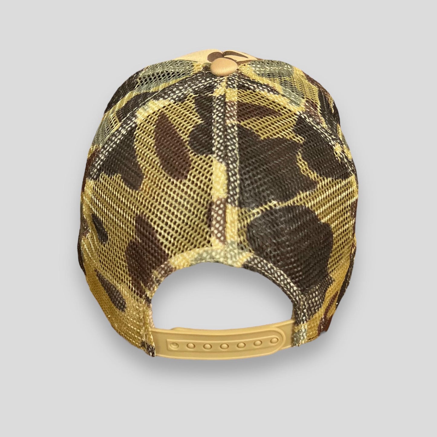 Kapital ‘Denim Men Loves Cats’ Camo Trucker Hat