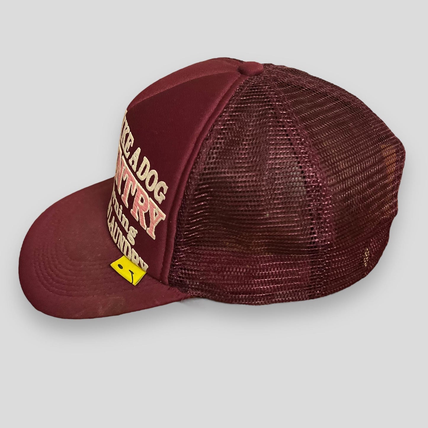 Kapital Kountry Burgundy Trucker Hat