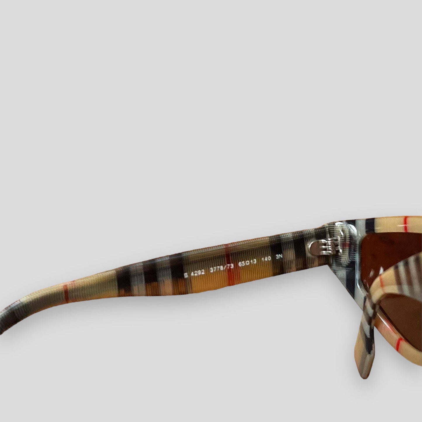 Burberry Nova Check Cat Eye Sunglasses