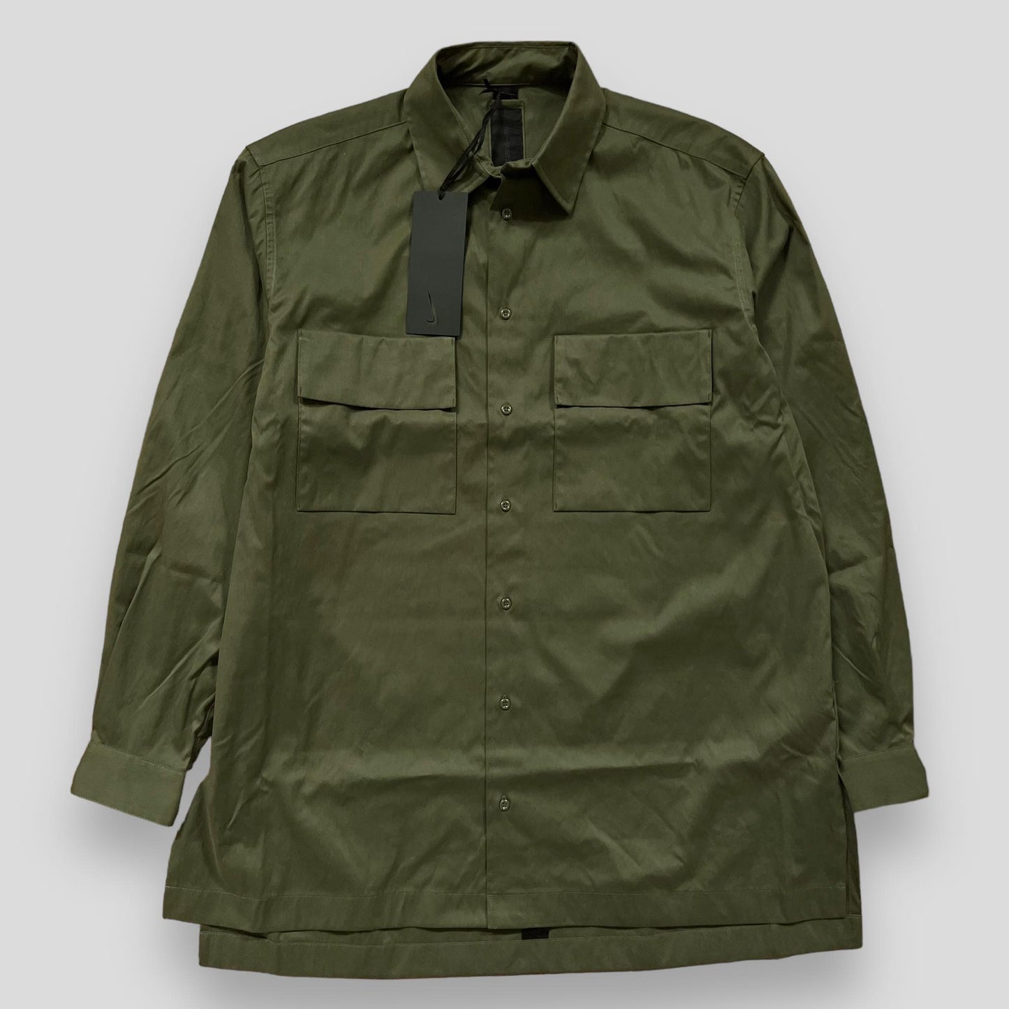 Nike ESC Khaki Green Woven Shirt