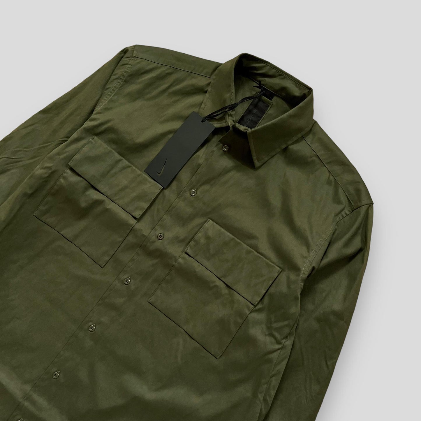 Nike ESC Khaki Green Woven Shirt