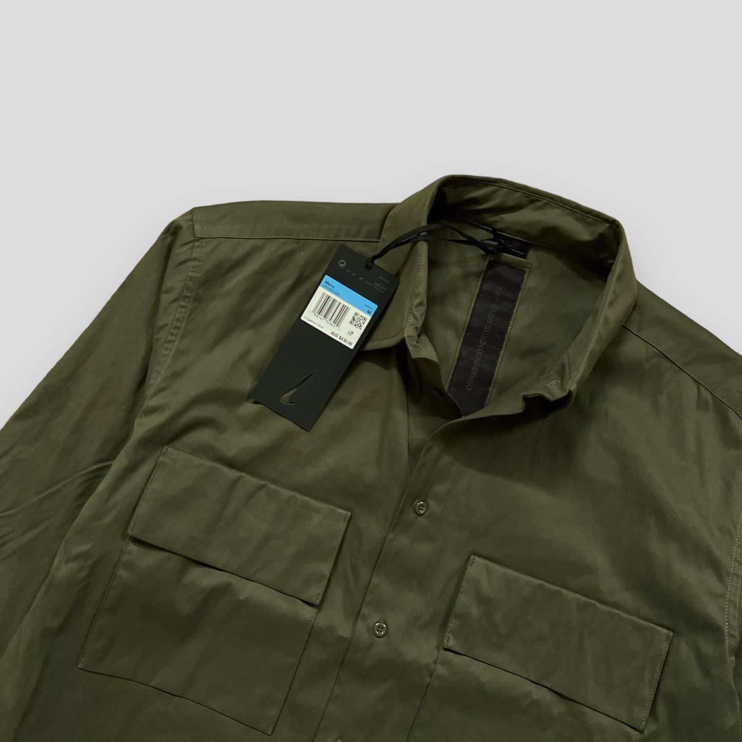 Nike ESC Khaki Green Woven Shirt