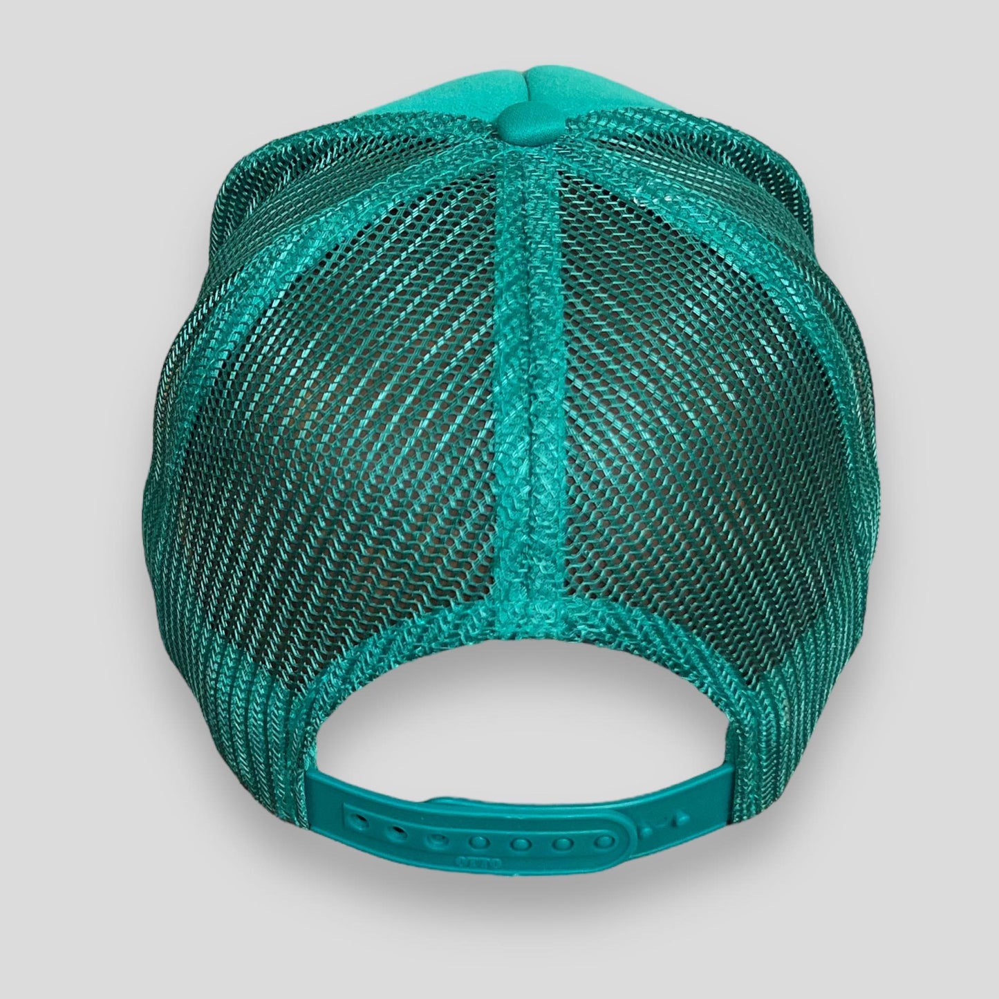 Kapital ‘Free Wheelin’ Trucker Hat Cream / Turquoise