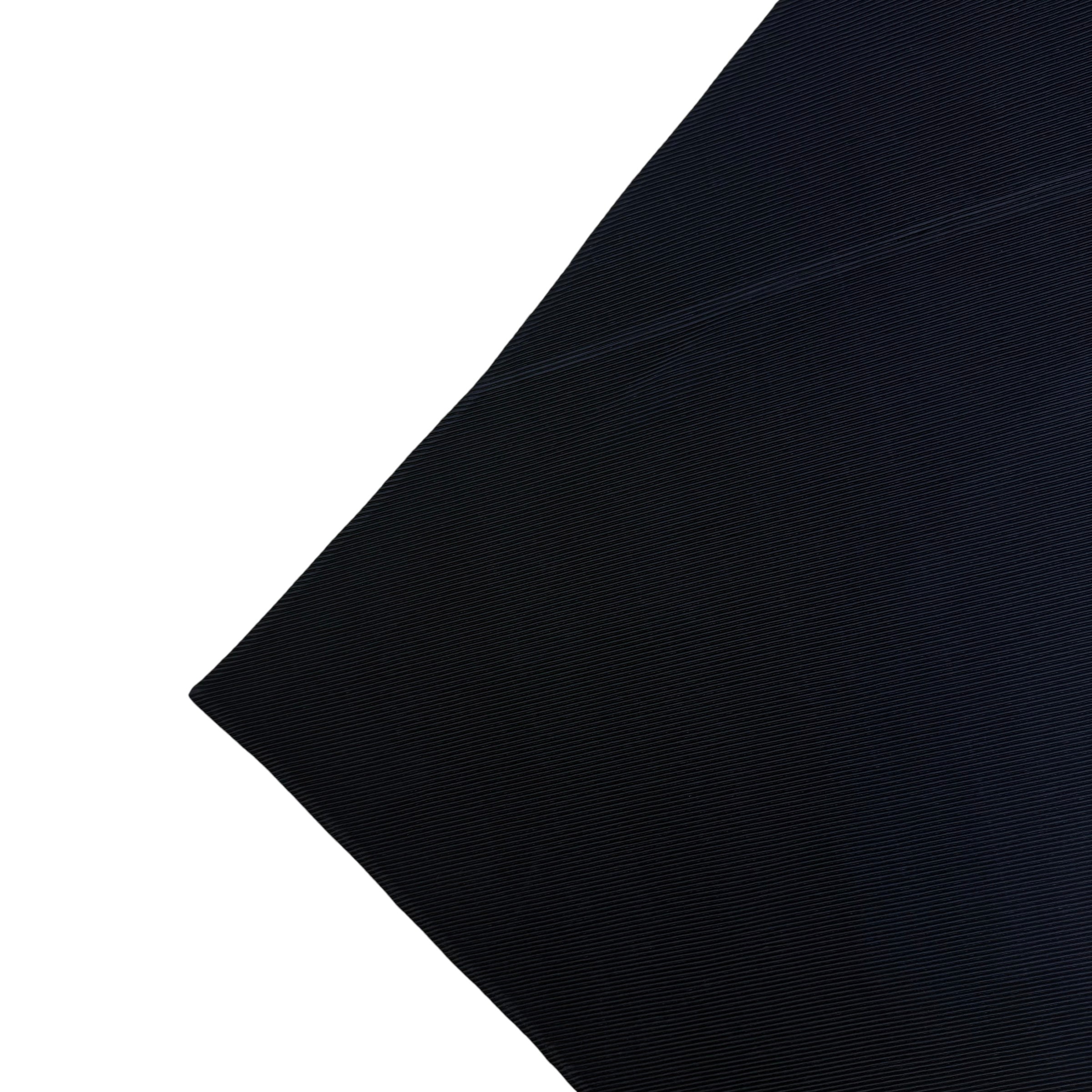 Issey Miyake Asymmetrical Pleated Dress Navy (Size 3)