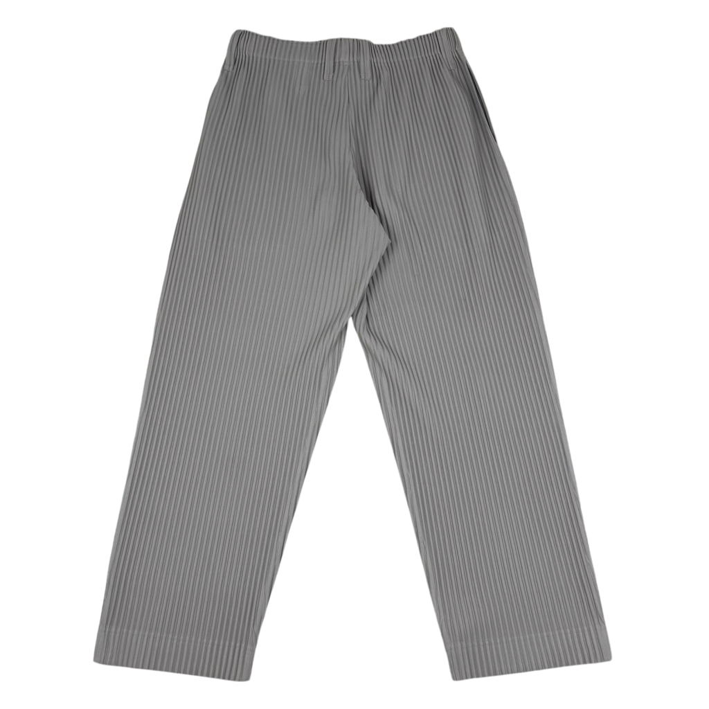 Issey Miyake Homme Plissé Pleated Trousers Grey (Size 2)