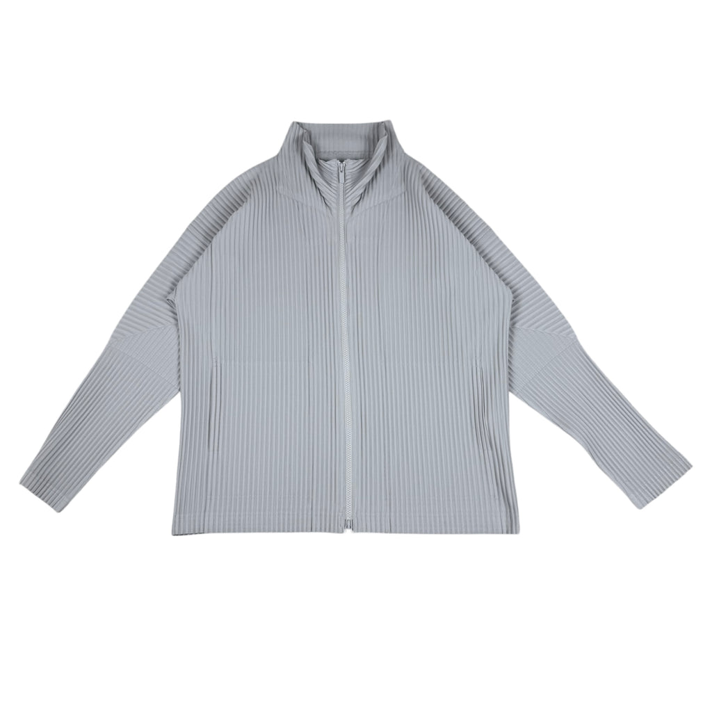 Issey Miyake Homme Plissé Jacket Grey (Size 2)