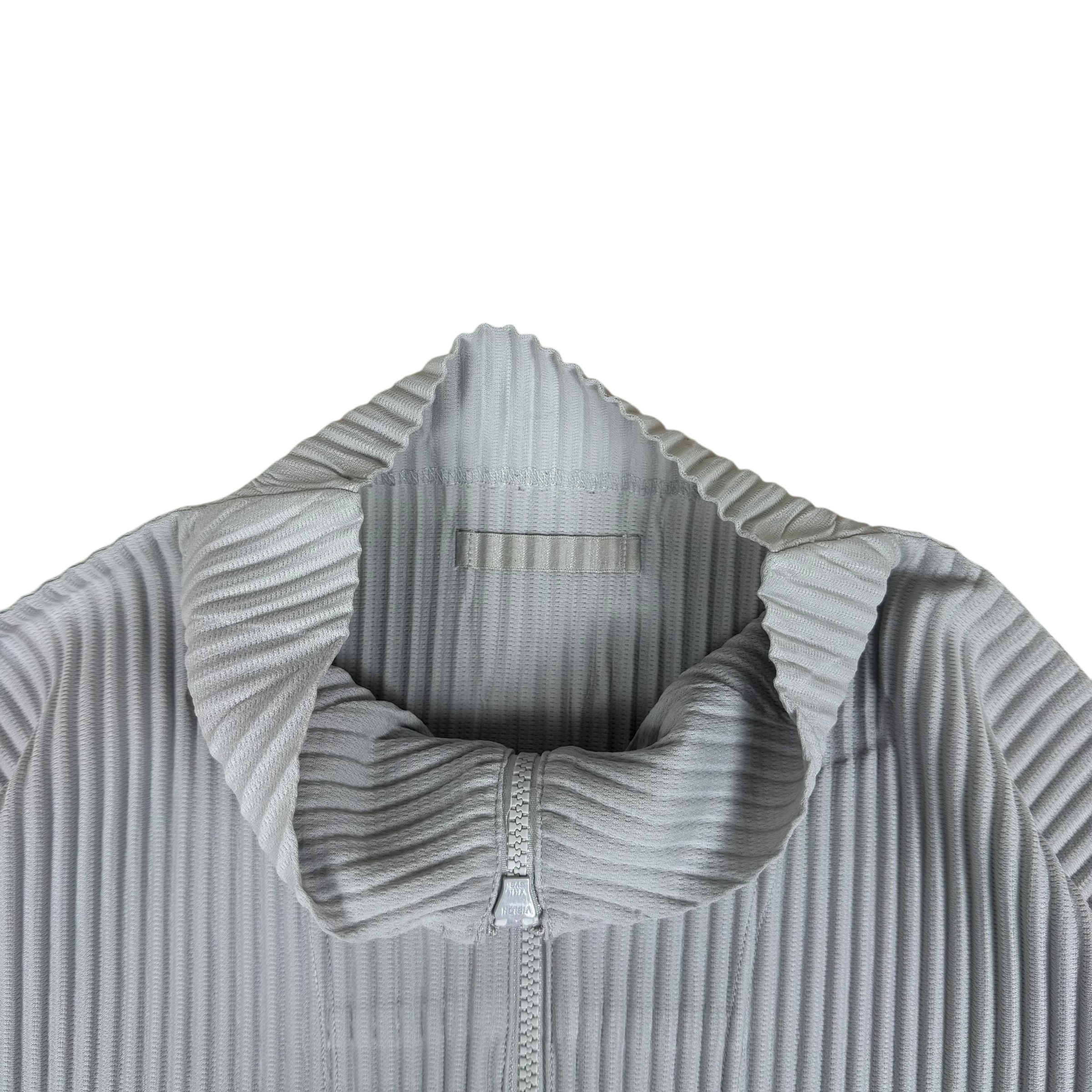 Issey Miyake Homme Plissé Jacket Grey (Size 2)