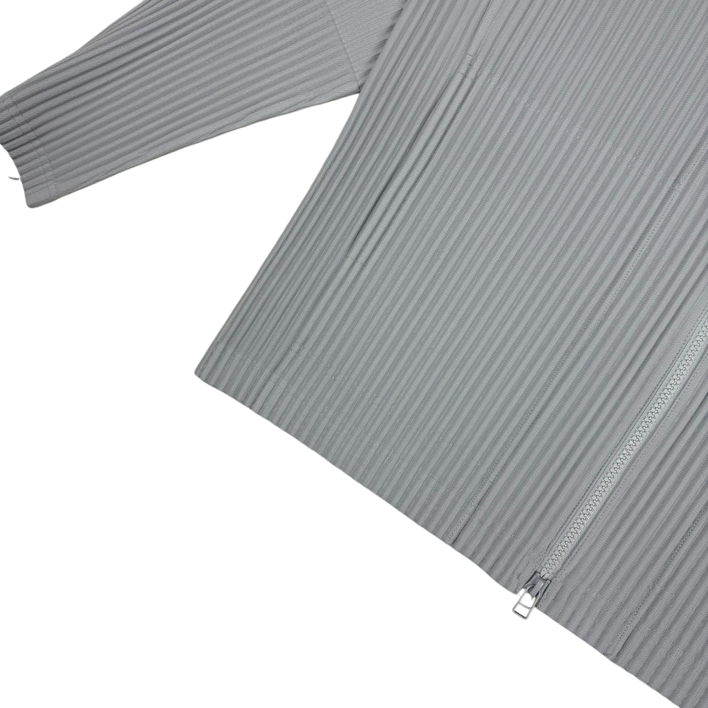 Issey Miyake Homme Plissé Jacket Grey (Size 2)