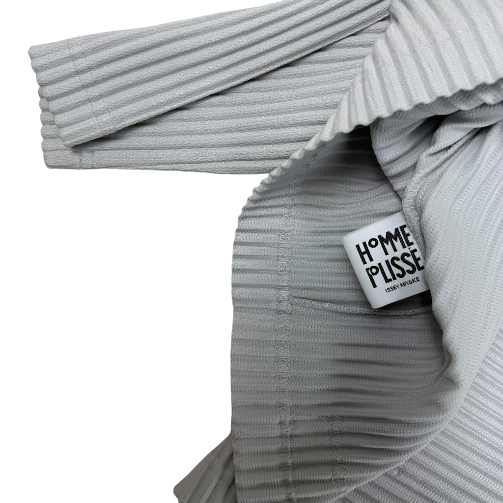 Issey Miyake Homme Plissé Jacket Grey (Size 2)