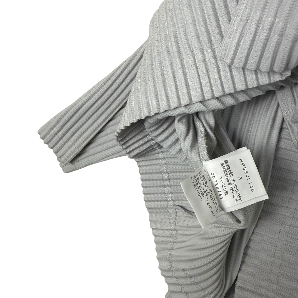 Issey Miyake Homme Plissé Jacket Grey (Size 2)