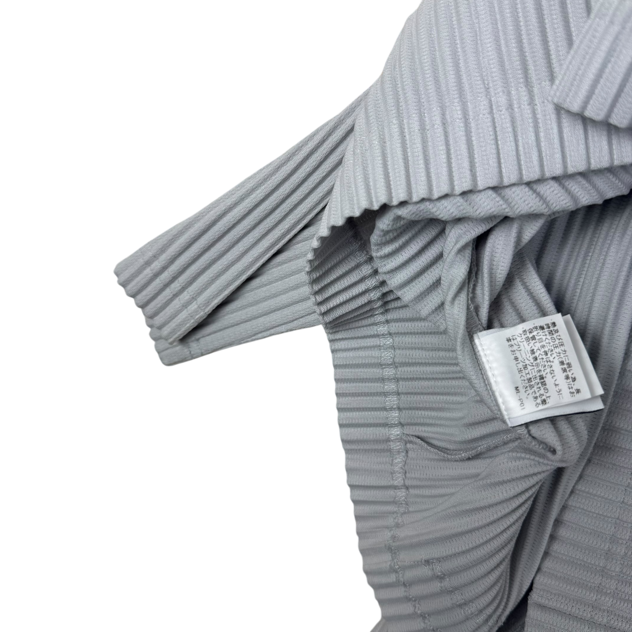 Issey Miyake Homme Plissé Jacket Grey (Size 2)