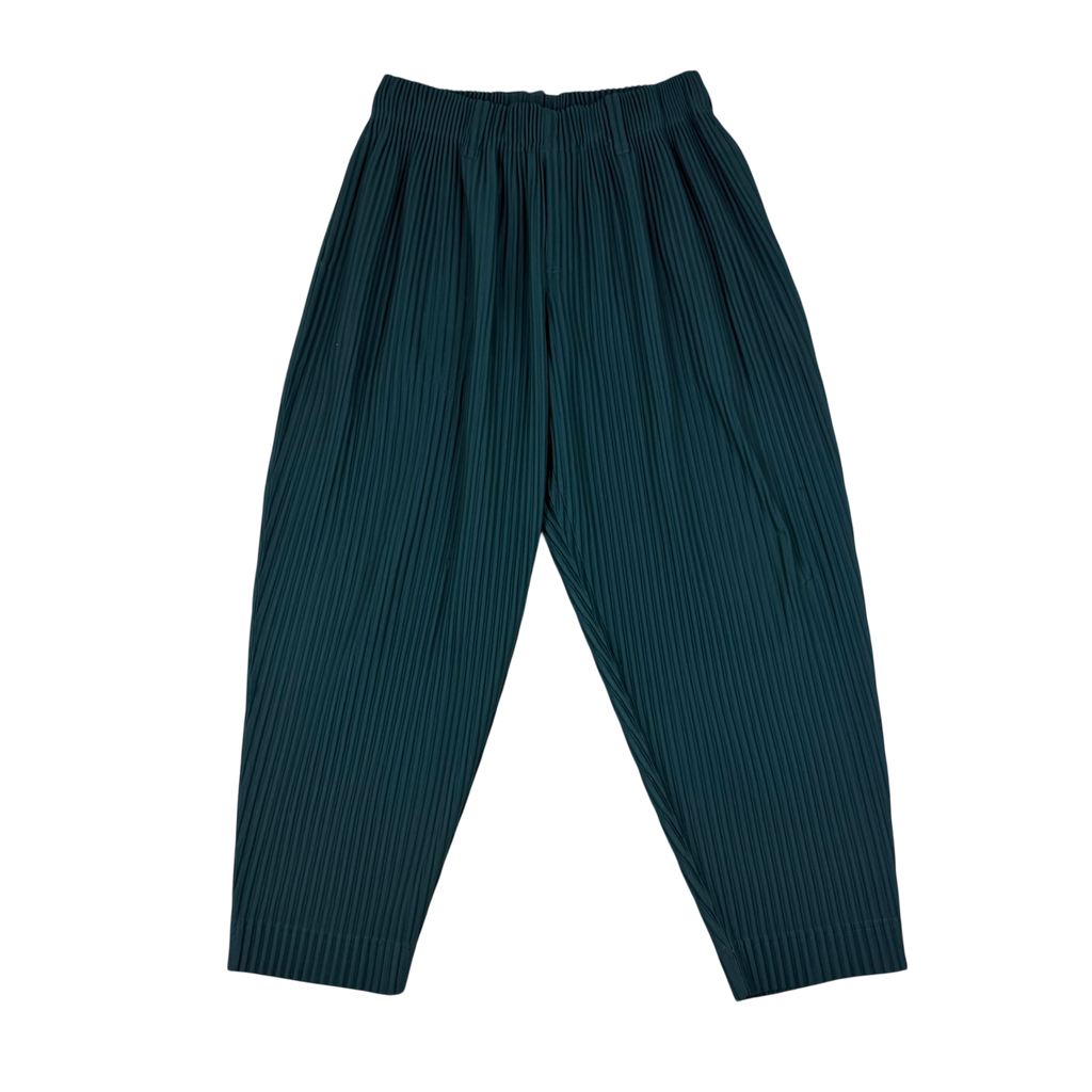 Issey Miyake Homme Plisse Pleated Pants Dark Green (Fits S-M)