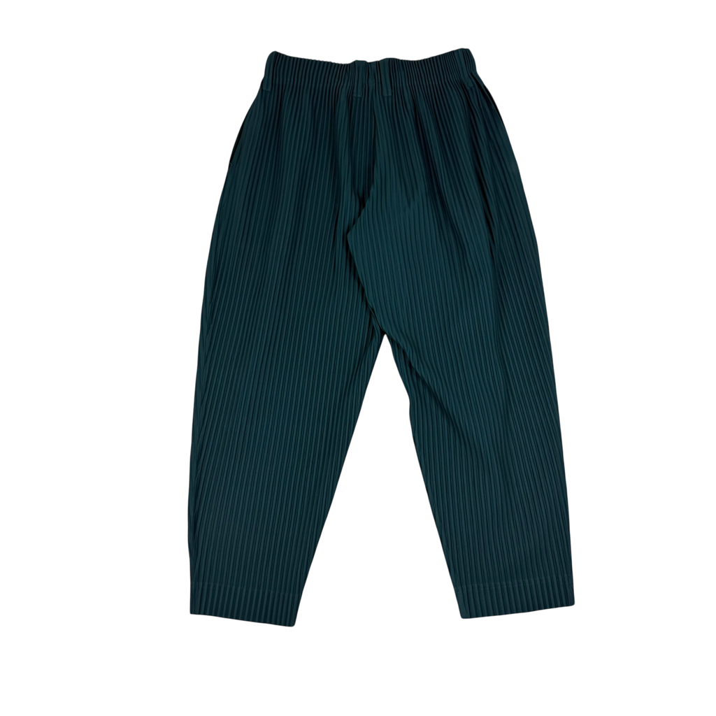 Issey Miyake Homme Plisse Pleated Pants Dark Green (Fits S-M)
