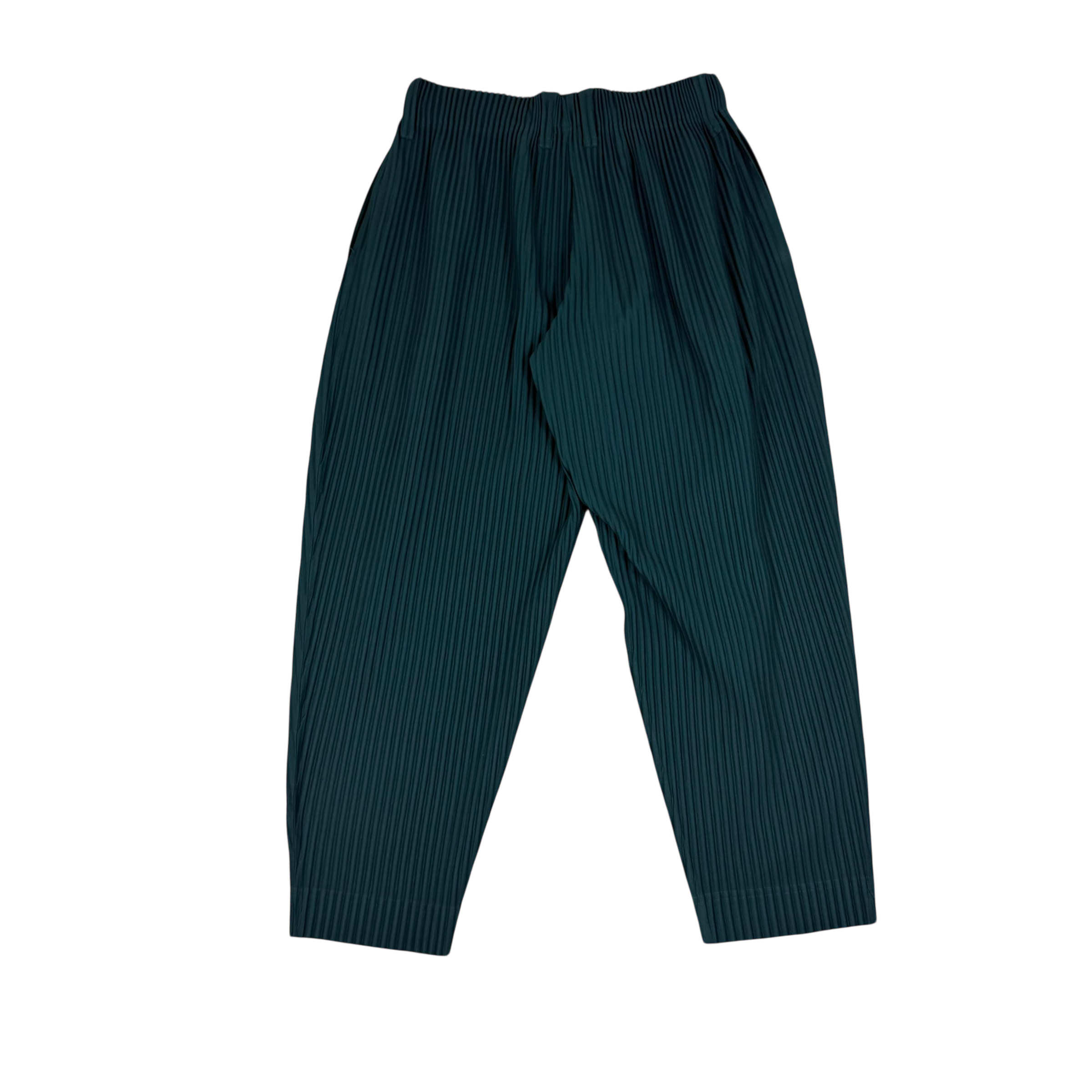 Issey Miyake Homme Plisse Pleated Pants Dark Green (Fits S-M)