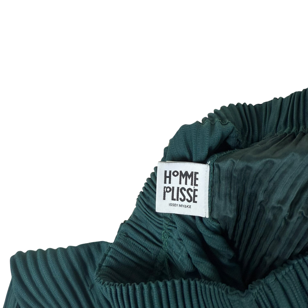 Issey Miyake Homme Plisse Pleated Pants Dark Green (Fits S-M)