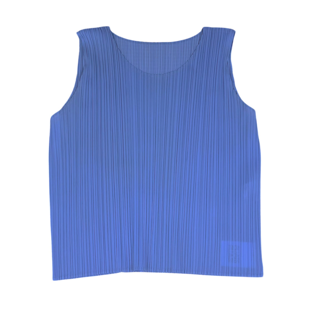 Issey Miyake Pleats Please Sleeveless Shirt Lilac (Fits L womens)