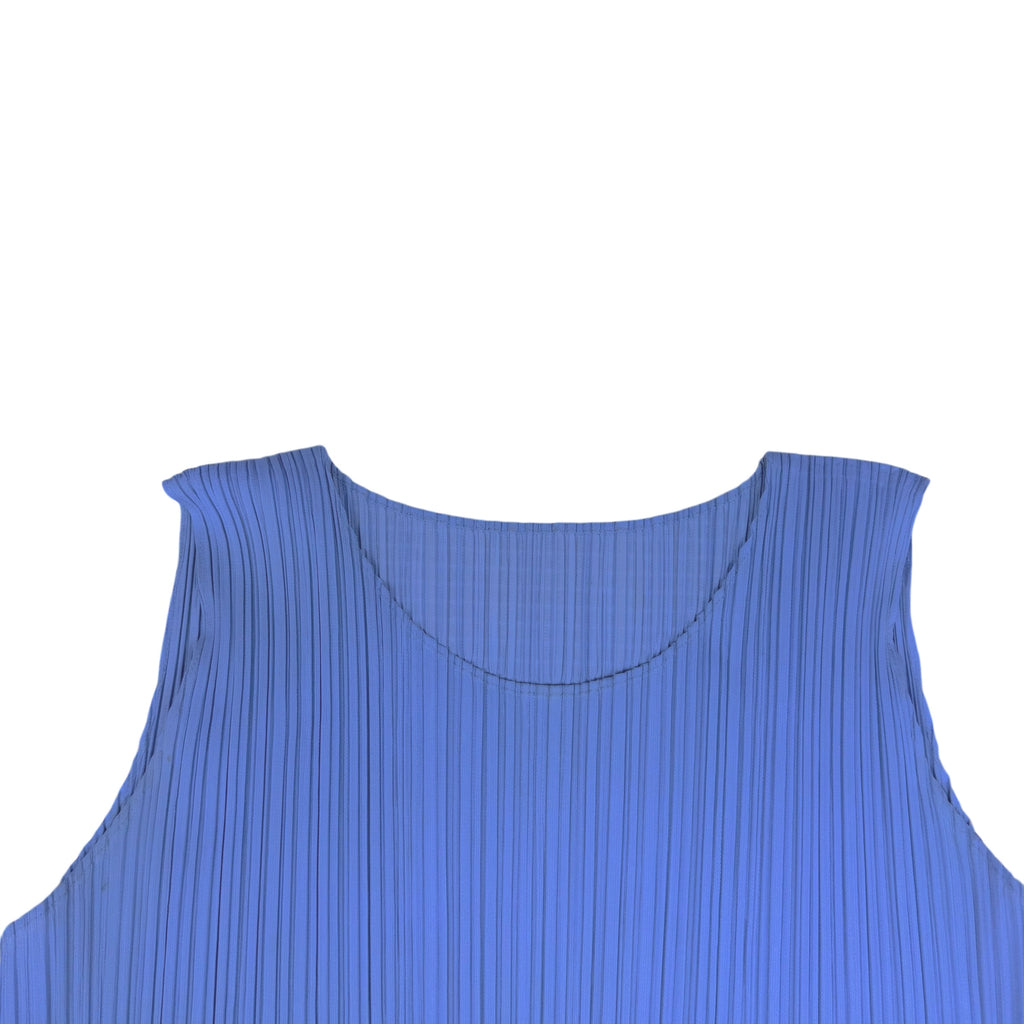 Issey Miyake Pleats Please Sleeveless Shirt Lilac (Fits L womens)