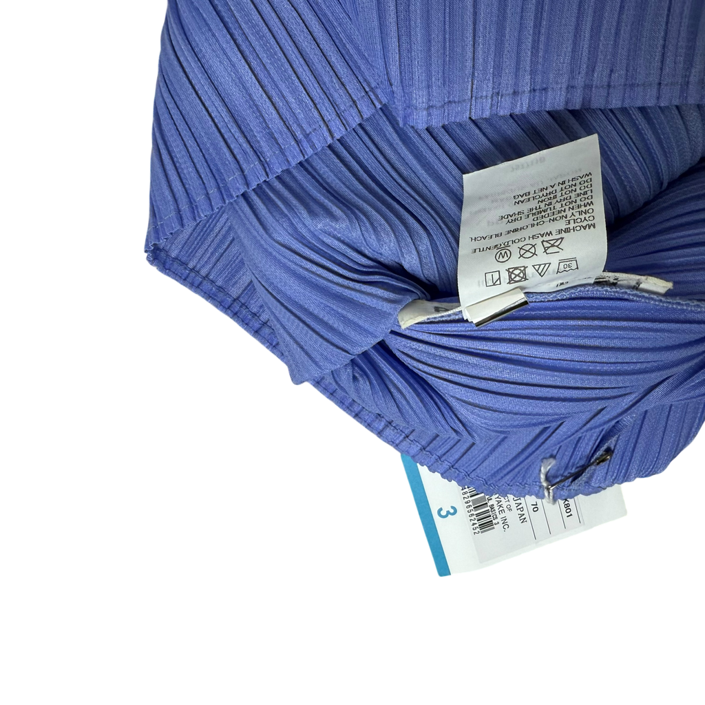 Issey Miyake Pleats Please Sleeveless Shirt Lilac (Fits L womens)
