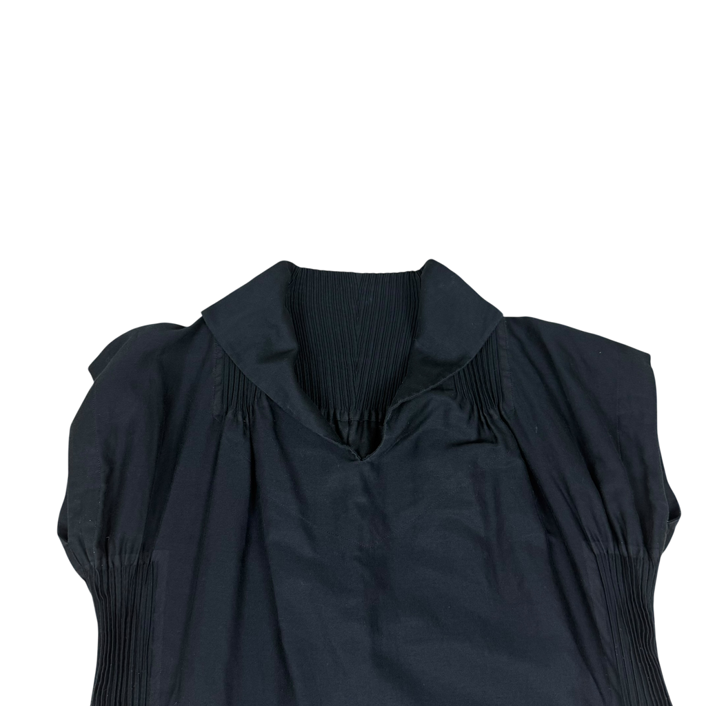 Issey Miyake Pleats Switch Dress Black (Size 2)