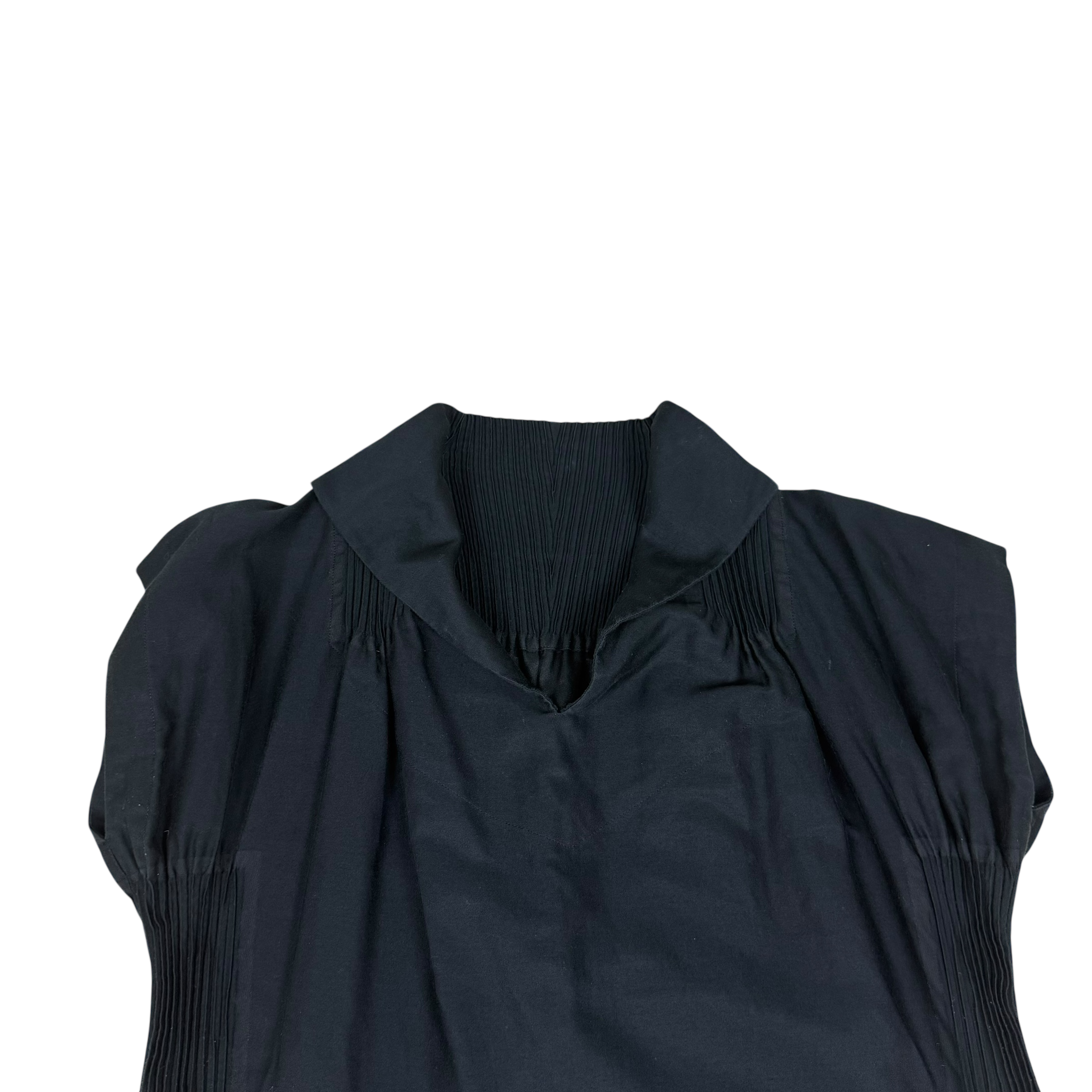 Issey Miyake Pleats Switch Dress Black (Size 2)