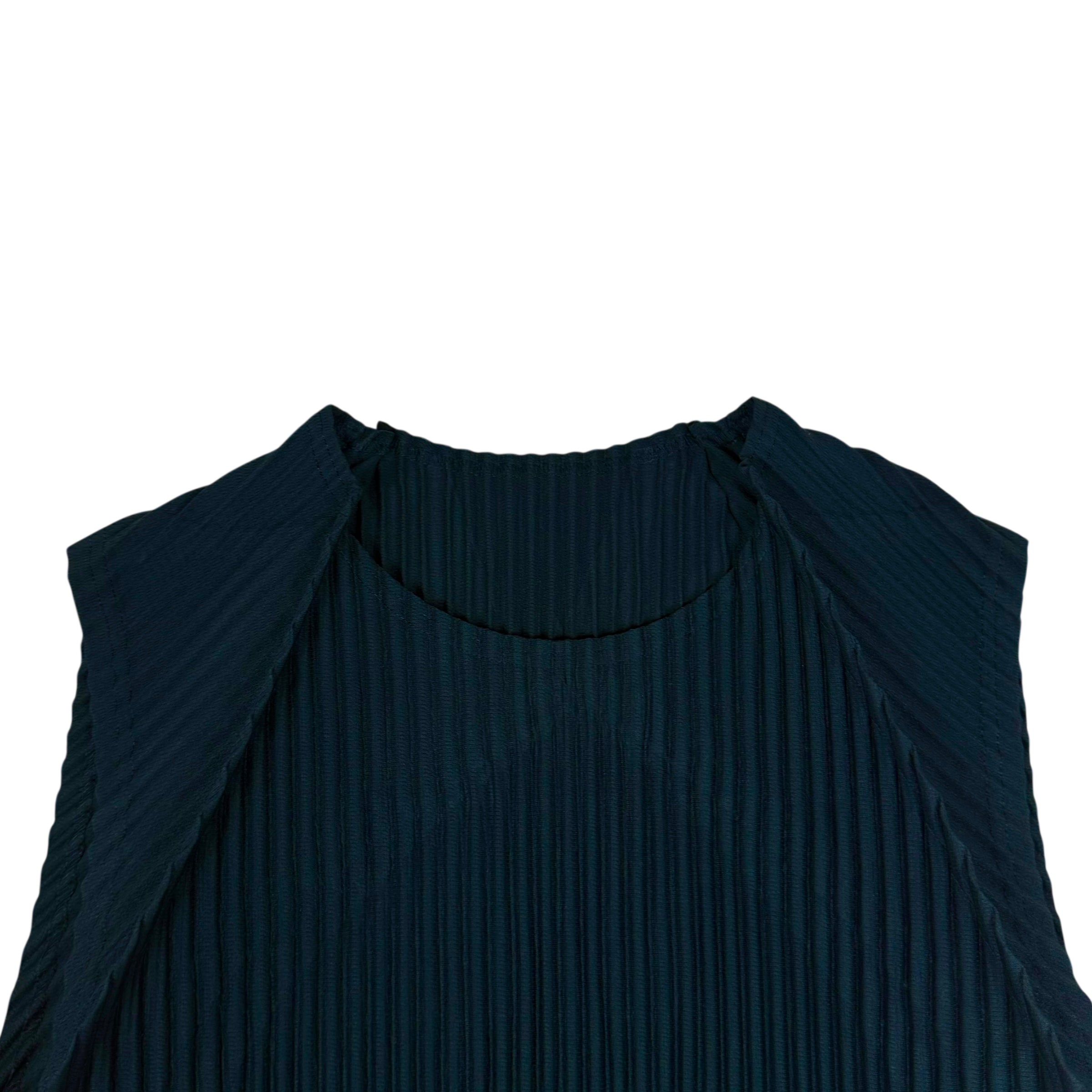 Issey Miyake Homme Plissé Tank Top Dark Green (Fits L-XL)