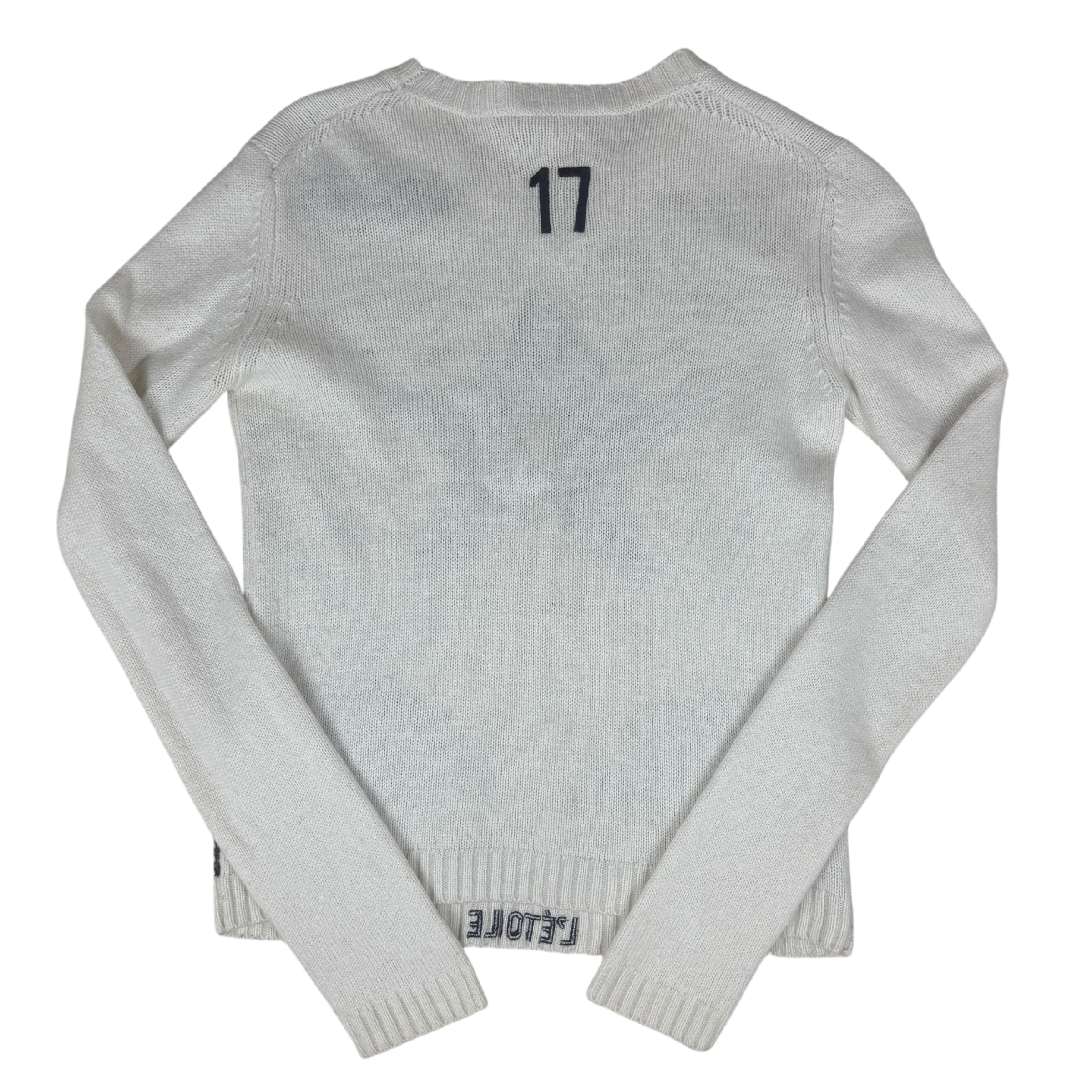 Christian Dior Cashmere Silk Blend Embroidered Knit Jumper (Size 36)