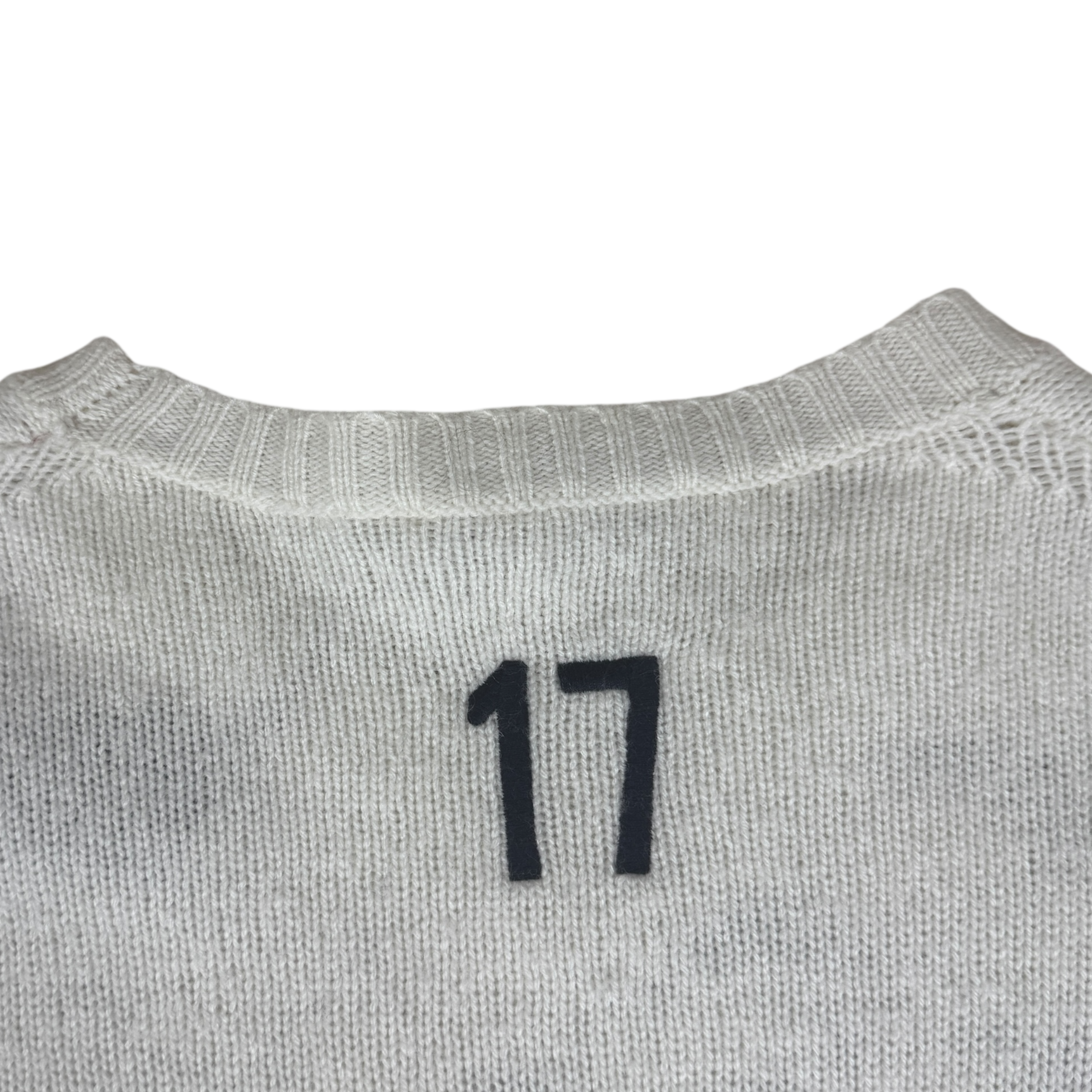 Christian Dior Cashmere Silk Blend Embroidered Knit Jumper (Size 36)