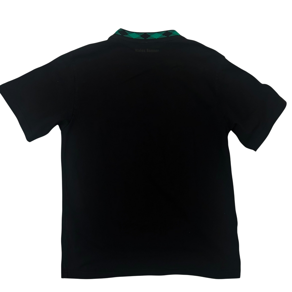 Wales Bonner Original Embroidered Logo T-shirt Black (Size M)