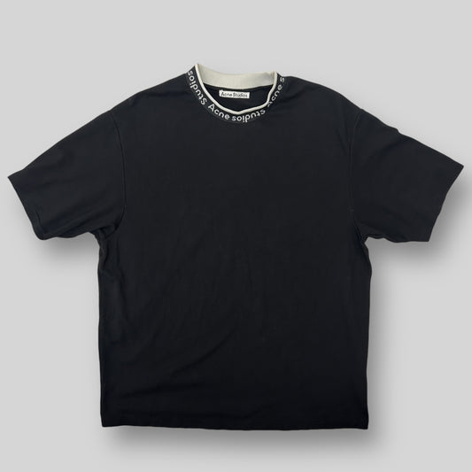 Acne Studios Jacquard Logo T-Shirt Black (Size XL)