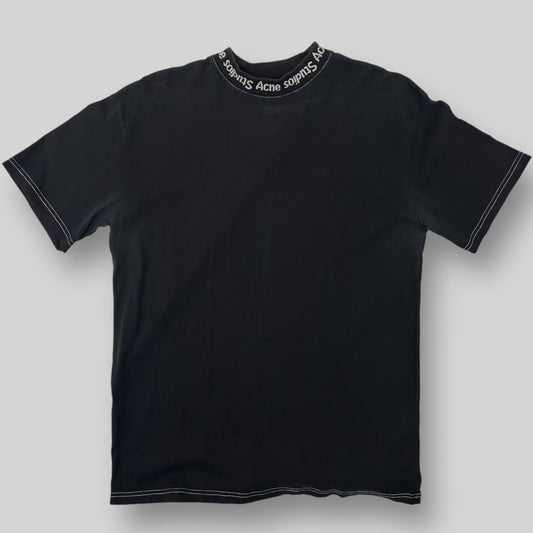 Acne Studios Jacquard Logo T-Shirt Black (Fits S-M)