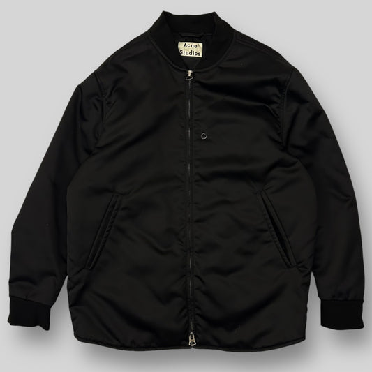 Acne Studios Nylon Matt Bomber Jacket Black (Fits M)