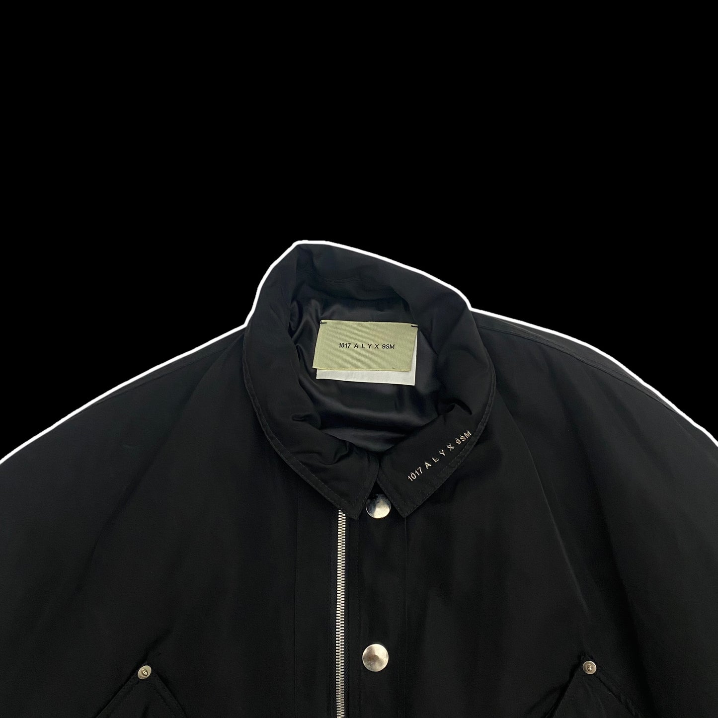 1017 ALYX 9SM Flight Bomber Jacket Black (Fits L-XL)