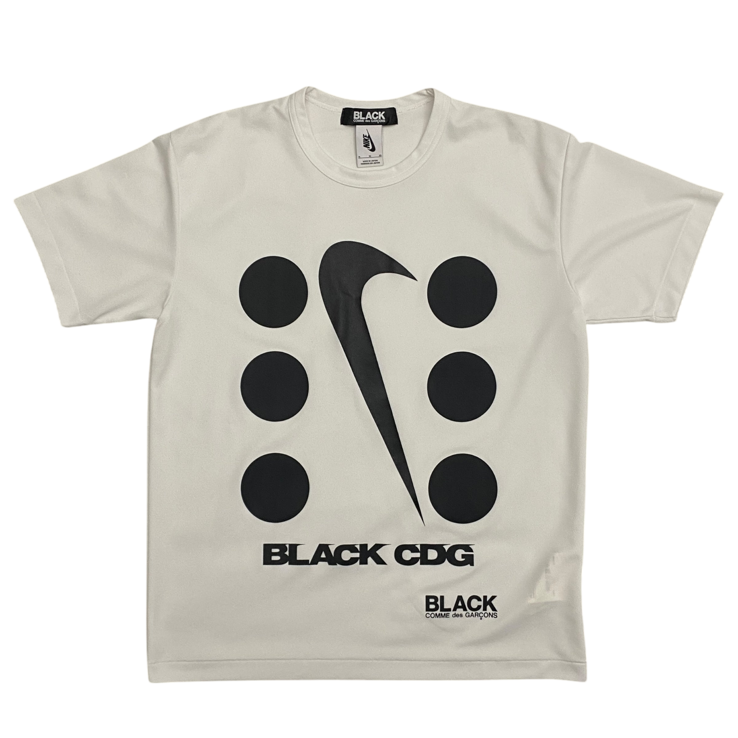 Comme des Garçons (CDG) Black x Nike Polyester Jersey Tee (Fits L-XL)