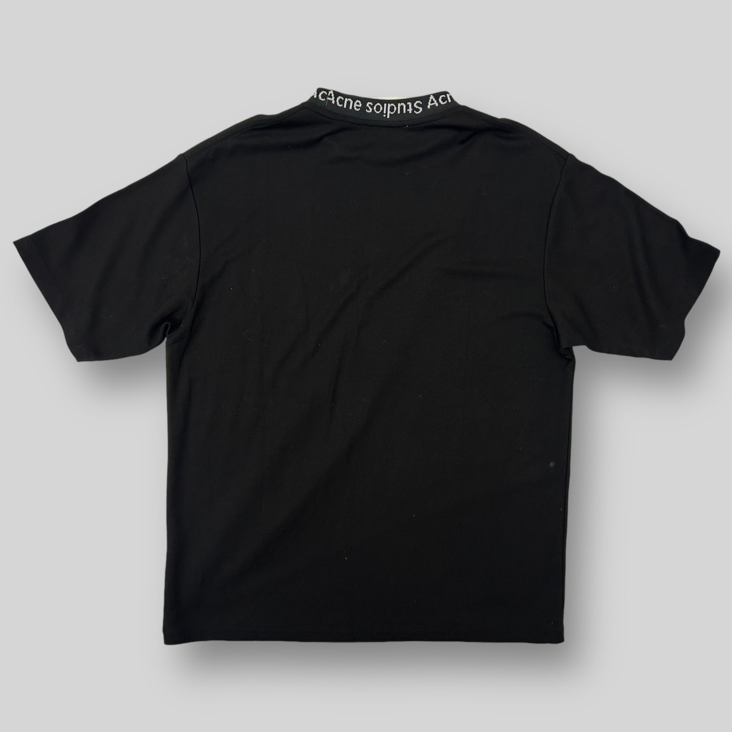 Acne Studios Jacquard Logo T-Shirt Black (Fits L)