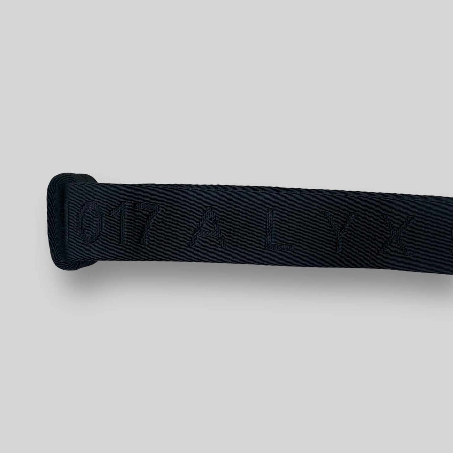 1017 ALYX 9SM Clasp Roller Coaster Belt Black