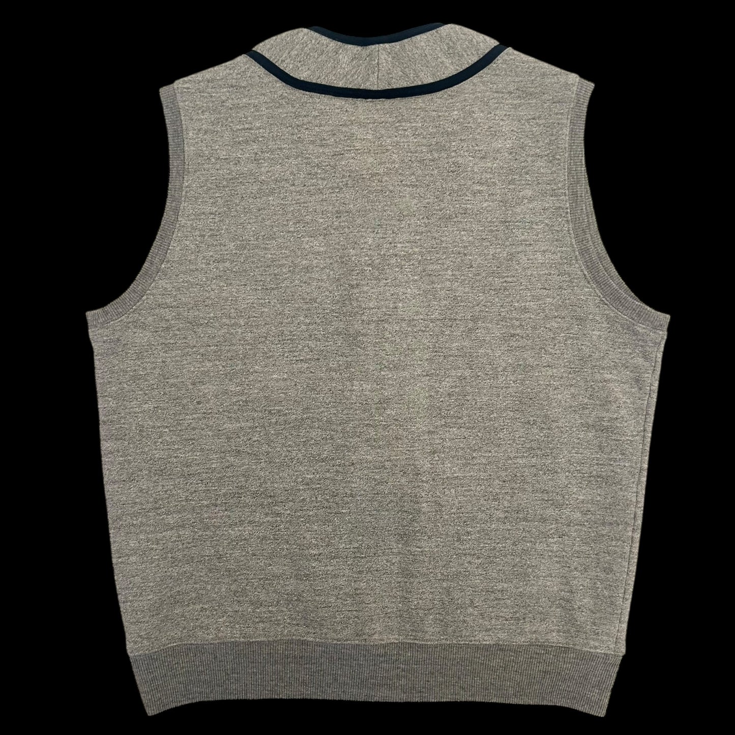 Kapital Kountry Jersey Knitted Hard 47 Ball Vest Grey