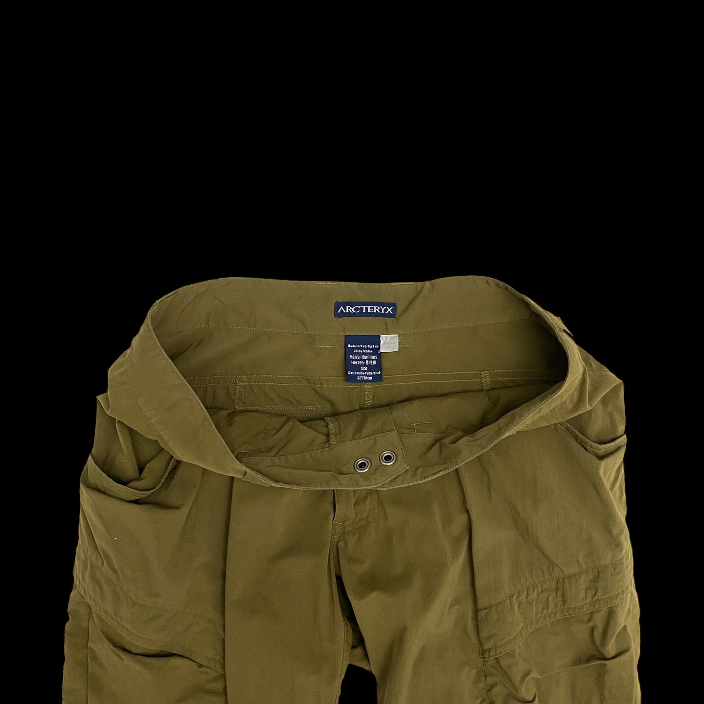 Arc’teryx 2000s Cargo Pants Army Green (Size 32")