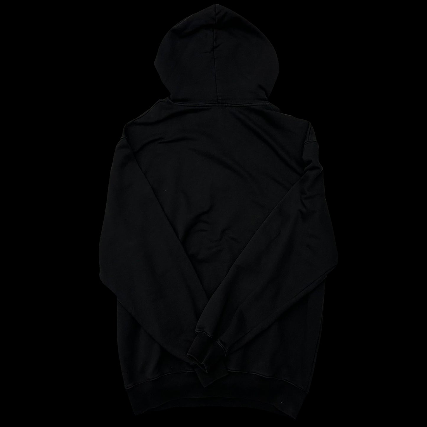 Balenciaga ‘SINNERS’ Oversized Embroidered Hooded Sweatshirt Black (Fits M-L)