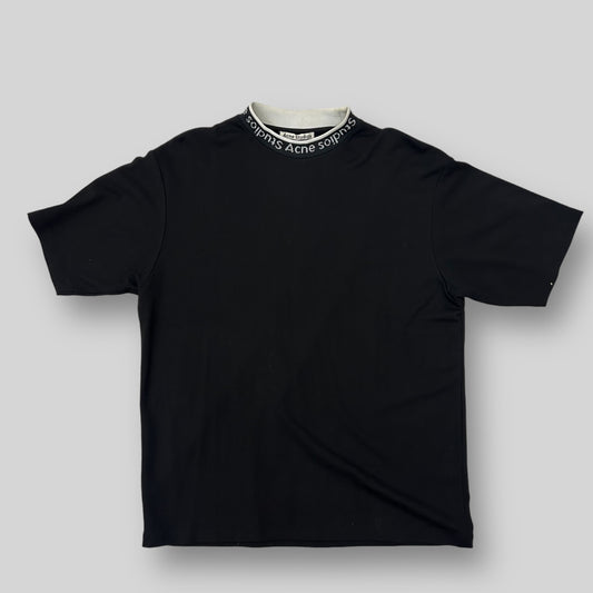 Acne Studios Jacquard Logo T-Shirt Black (Fits L)