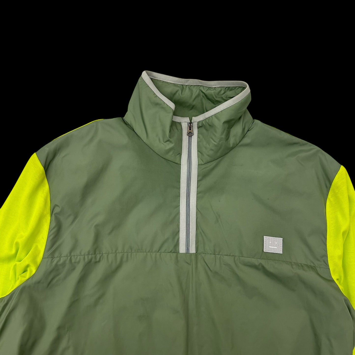 Acne Studios Contrast Windbreaker Jacket Green (Size S)