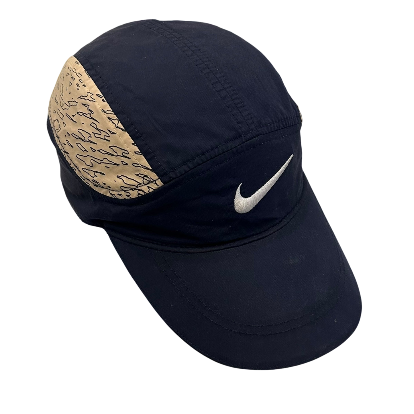 Nike x Cav Empt Logo Tailwind Running Hat Cap Navy/Beige