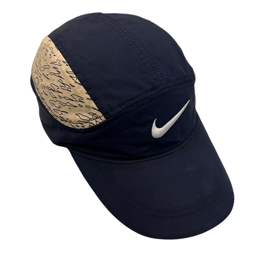 Nike x Cav Empt Logo Tailwind Running Hat Cap Navy/Beige