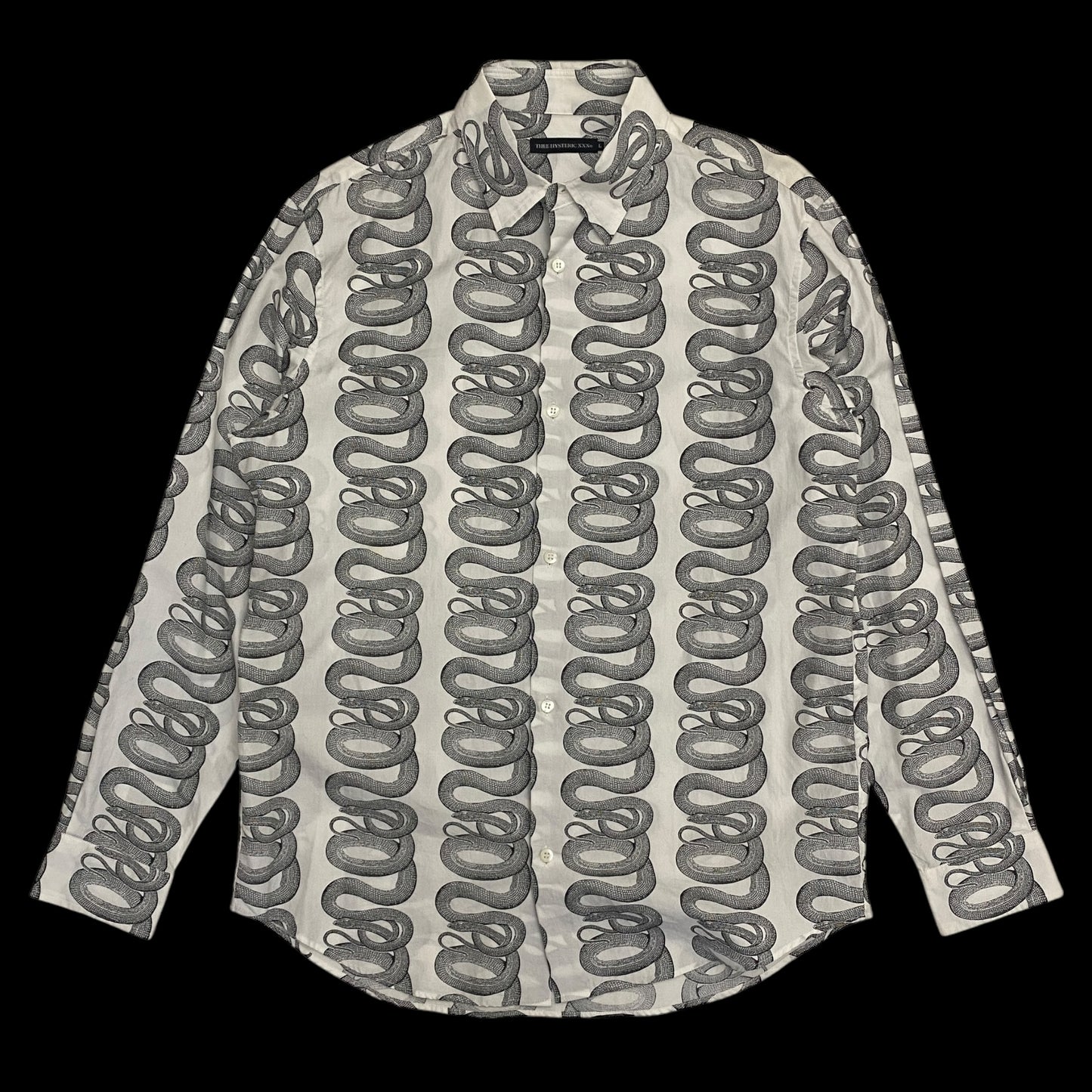 Hysteric Glamour Thee Hysteric XXX Snake Print Shirt (Fits M-L)