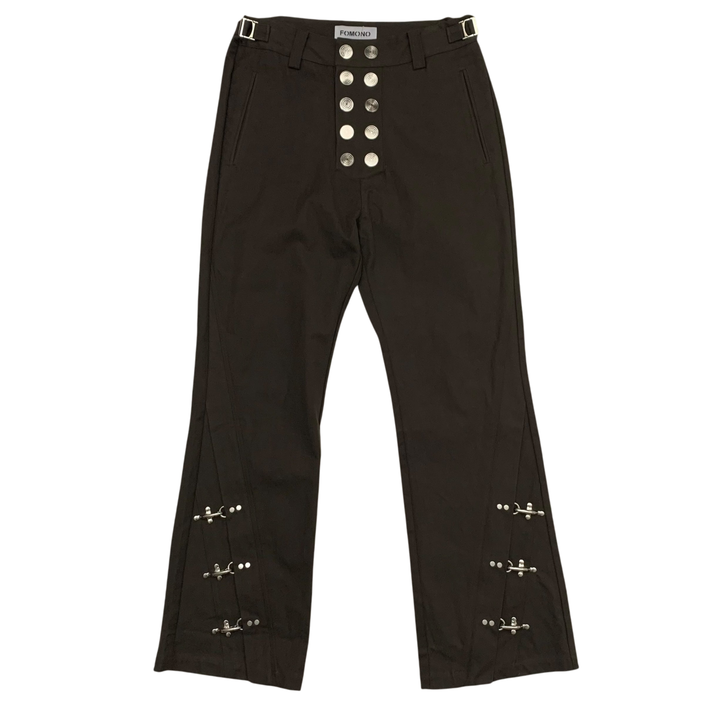 Fomono Clasp Detail Trousers Brown (Size M)