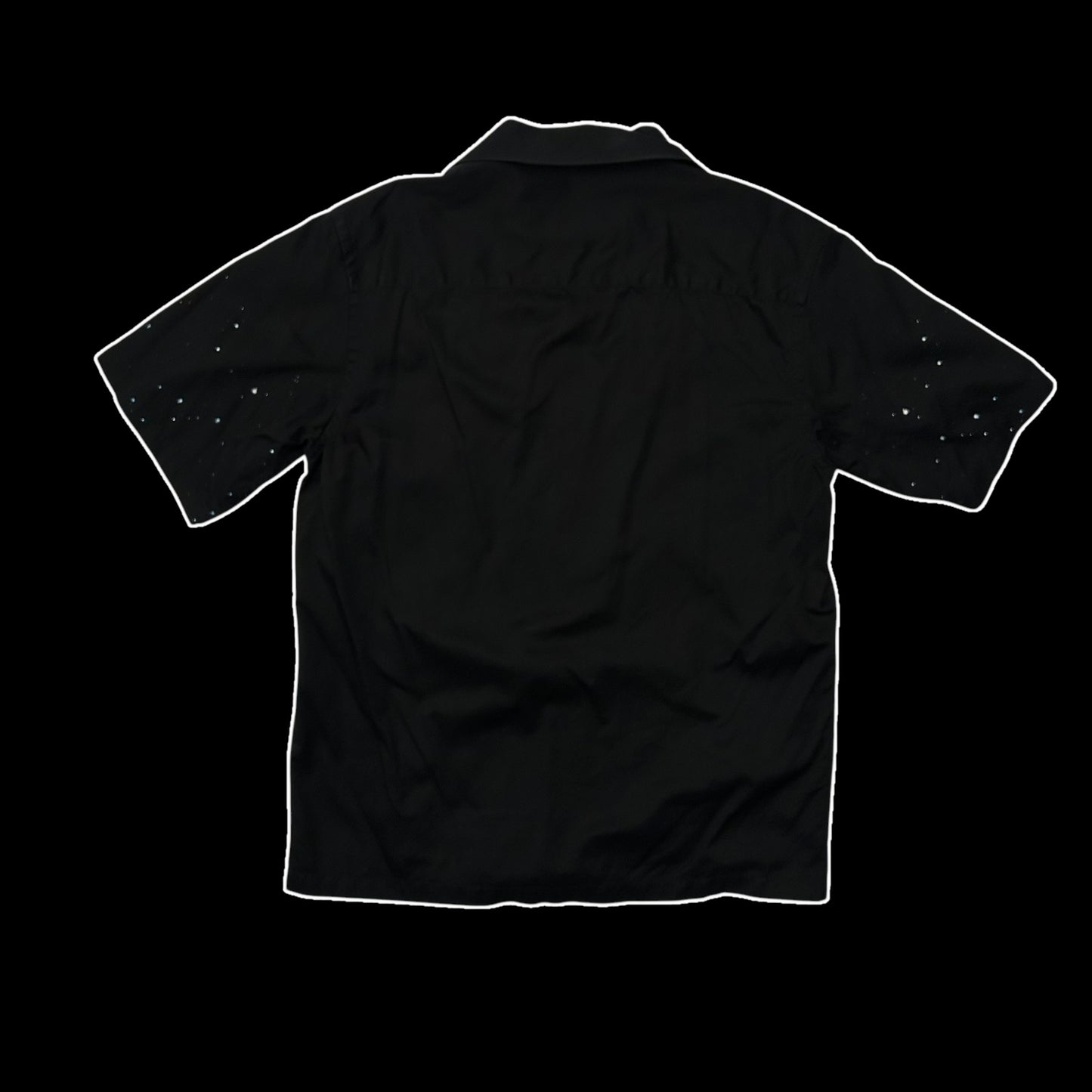 MISBHV Fantasy Short-Sleeve Button-Up Shirt Black