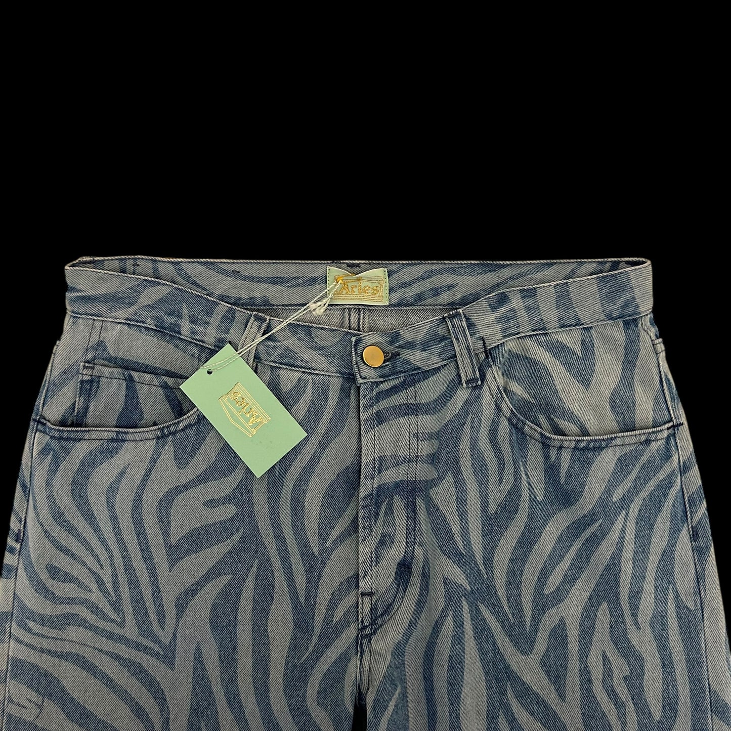 Aries Zebra Print Lilly Jeans