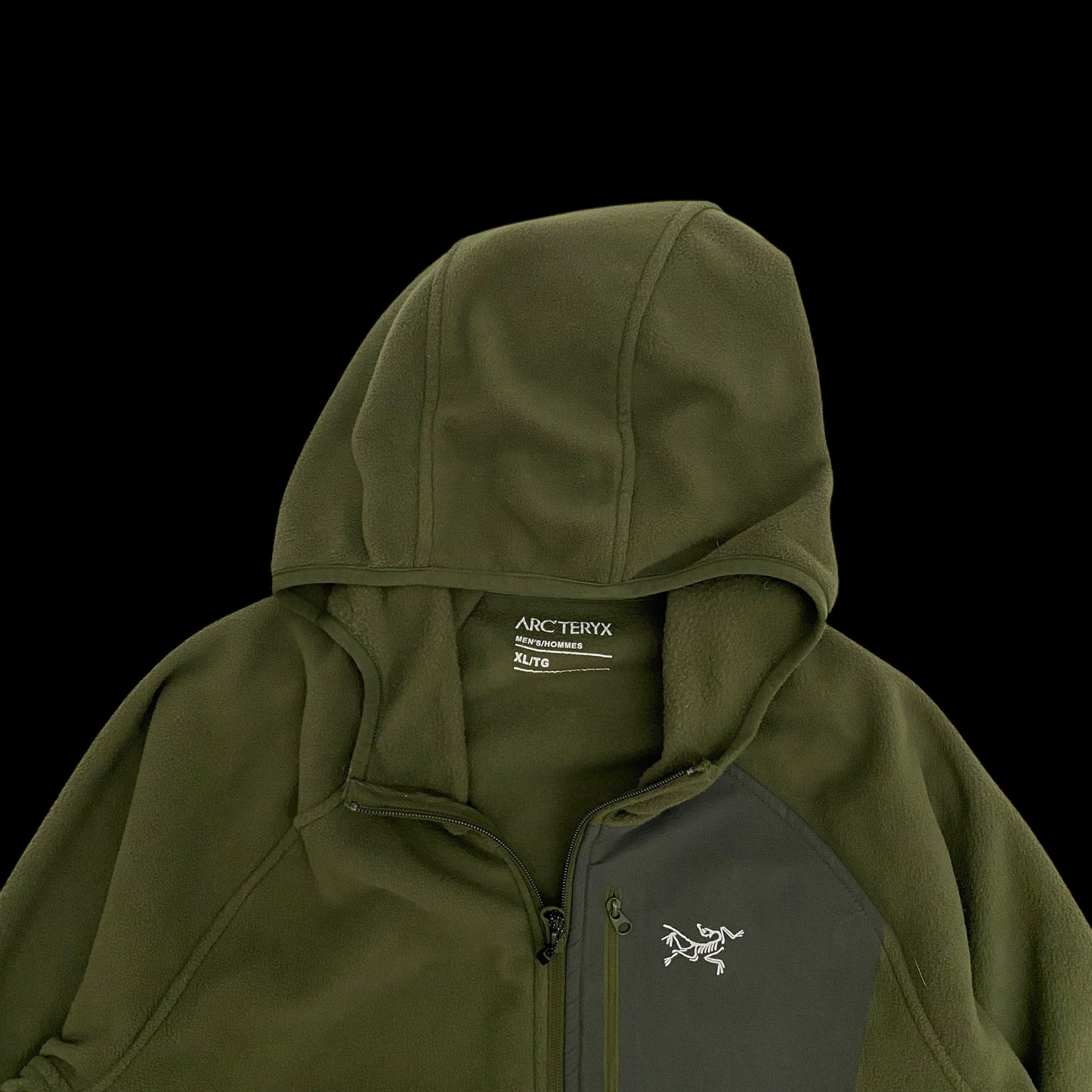 Arc’teryx Delta Hooded Fleece ‘Military Green’ (Fits L-XL)