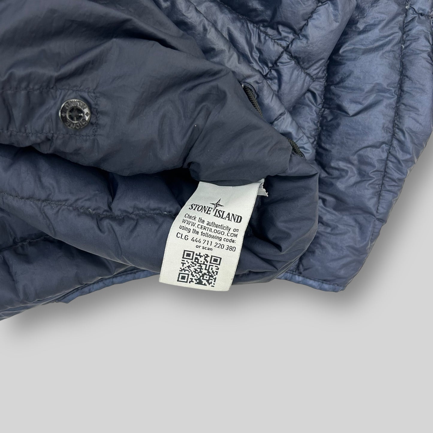 Stone Island Micro Ripstop Puffer Jacket Navy (Size S)