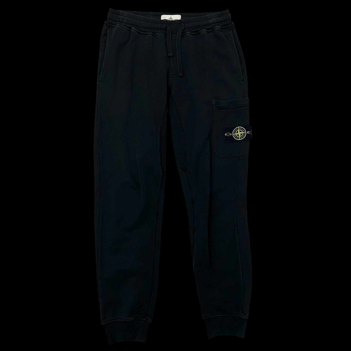 Stone Island Track Pants Black (Fits 30”-34”)